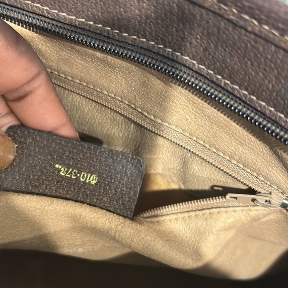 Authentic Gucci gg-canvas-web-sherry-line-hand-bag-beige-red-green unisex - Picture 16 of 17